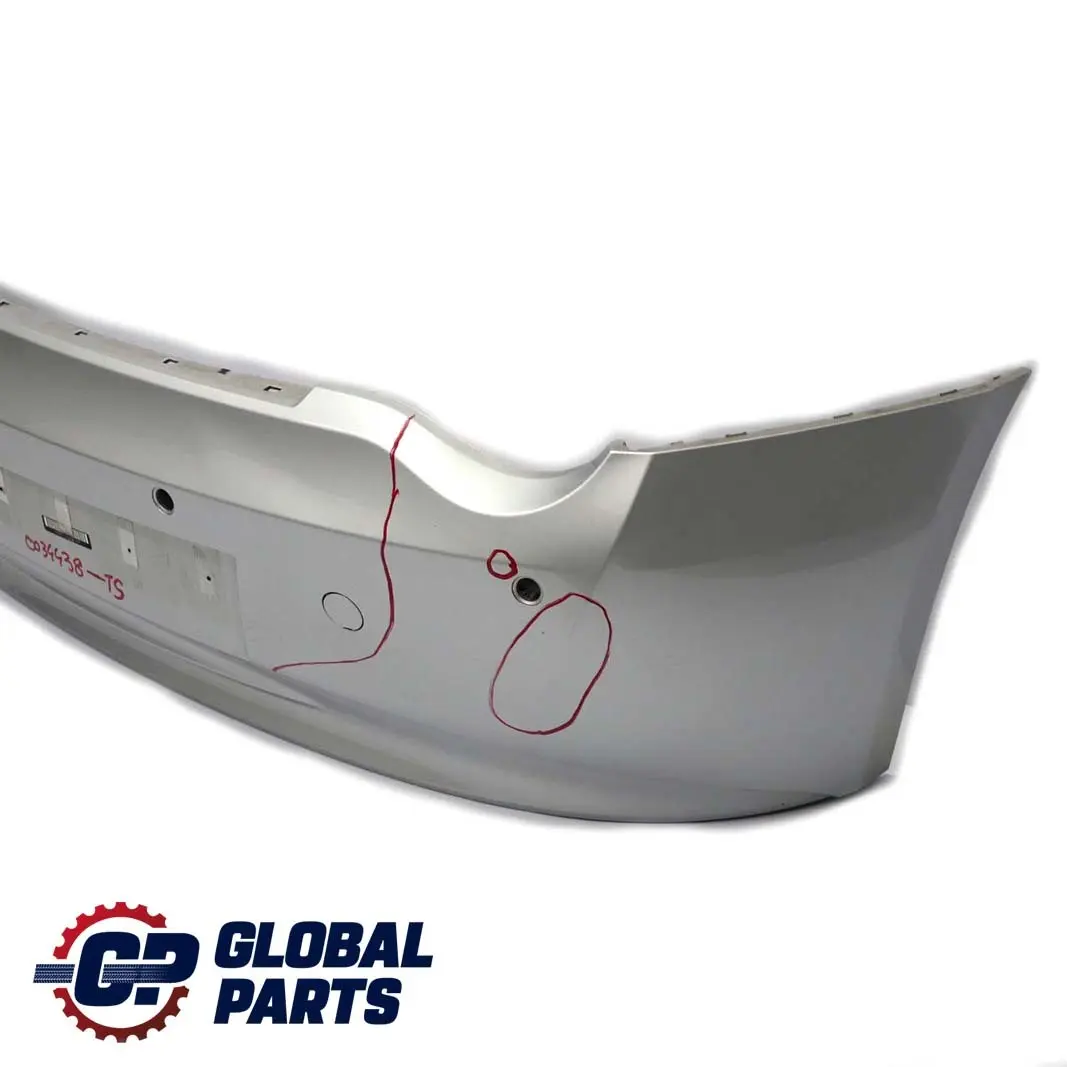 Bumper PDC Trim Panel Titansilber Silver - 354 to BMW Z4 E85 Convertible Rear with Part number 0034438 BMW Z4 E85 Convertible Rear Bumper PDC Trim Panel Titansilber Silver - 354 - SKU 0034438-TS - Part number 0034438