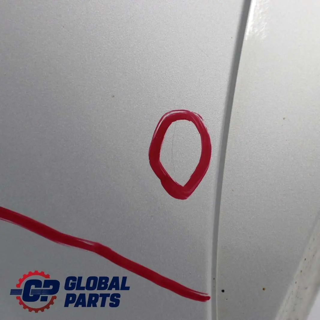 Bumper PDC Trim Panel Titansilber Silver - 354 to BMW Z4 E85 Convertible Rear with Part number 0034438 BMW Z4 E85 Convertible Rear Bumper PDC Trim Panel Titansilber Silver - 354 - SKU 0034438-TS - Part number 0034438