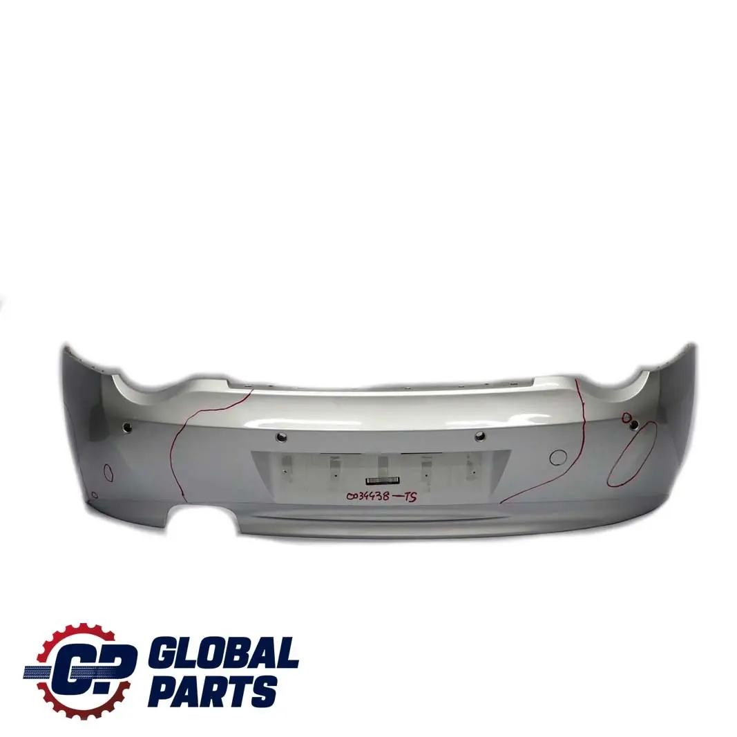 Bumper PDC Trim Panel Titansilber Silver - 354 to BMW Z4 E85 Convertible Rear with Part number 0034438 BMW Z4 E85 Convertible Rear Bumper PDC Trim Panel Titansilber Silver - 354 - SKU 0034438-TS - Part number 0034438
