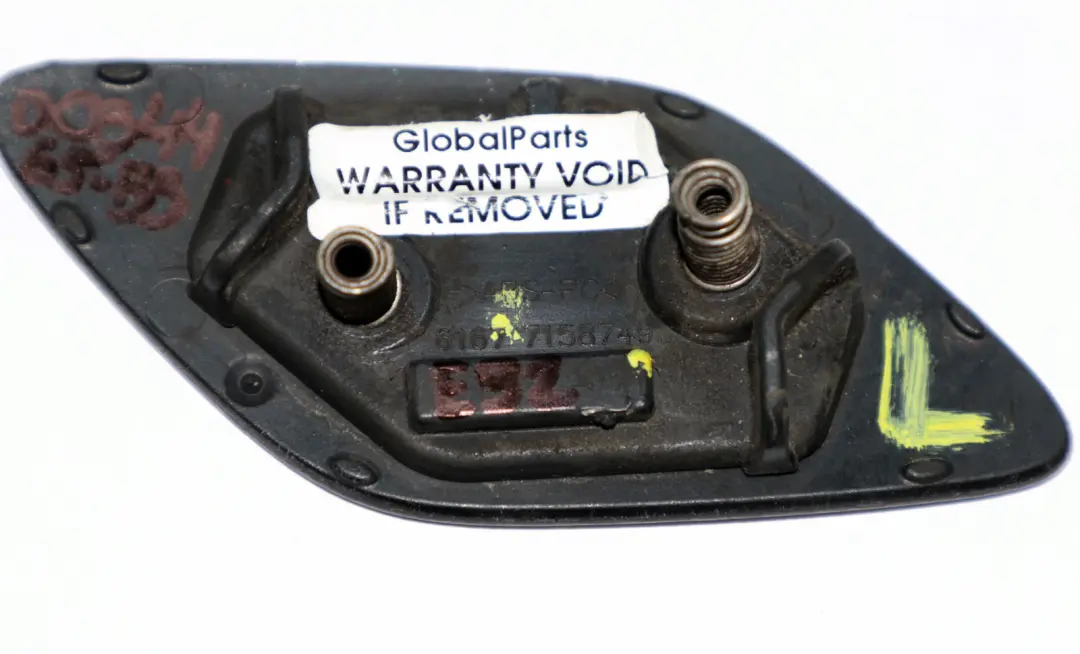 Washer Spray Nozzle Left N/S Black Sapphire 7158749 to BMW 3 Series E92 E93 Cover with Part number 0034465 BMW 3 Series E92 E93 Cover Washer Spray Nozzle Left N/S Black Sapphire 7158749 - SKU 0034465-BS - Part number 0034465