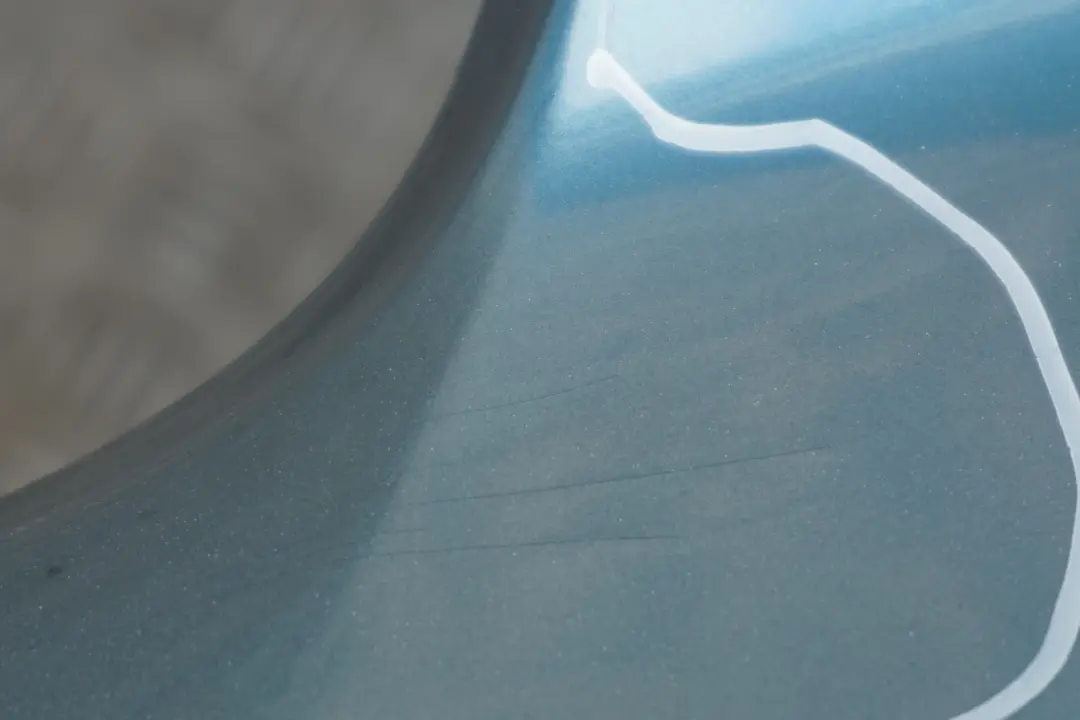 BMW 3 SERIES E92 E93 Rear Bumper Panel PDC Atlantikblau Atlantic Blue A13 - SKU 0034474-ATL - Part number 0034474