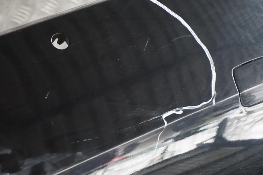BMW 3 Series 5 E92 E93 Rear Bumper Panel PDC Black Sapphire Metallic - 475 - SKU 0034474-BS5 - Part number 0034474
