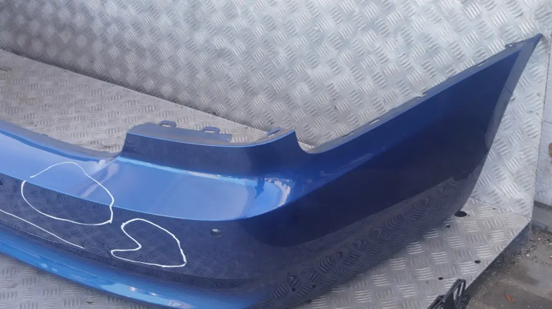 Bumper Panel PDC Montegoblau Blue - A51 to BMW 3 Series E92 E93 Rear with Part number 0034474 BMW 3 Series E92 E93 Rear Bumper Panel PDC Montegoblau Blue - A51 - SKU 0034474-MTB - Part number 0034474
