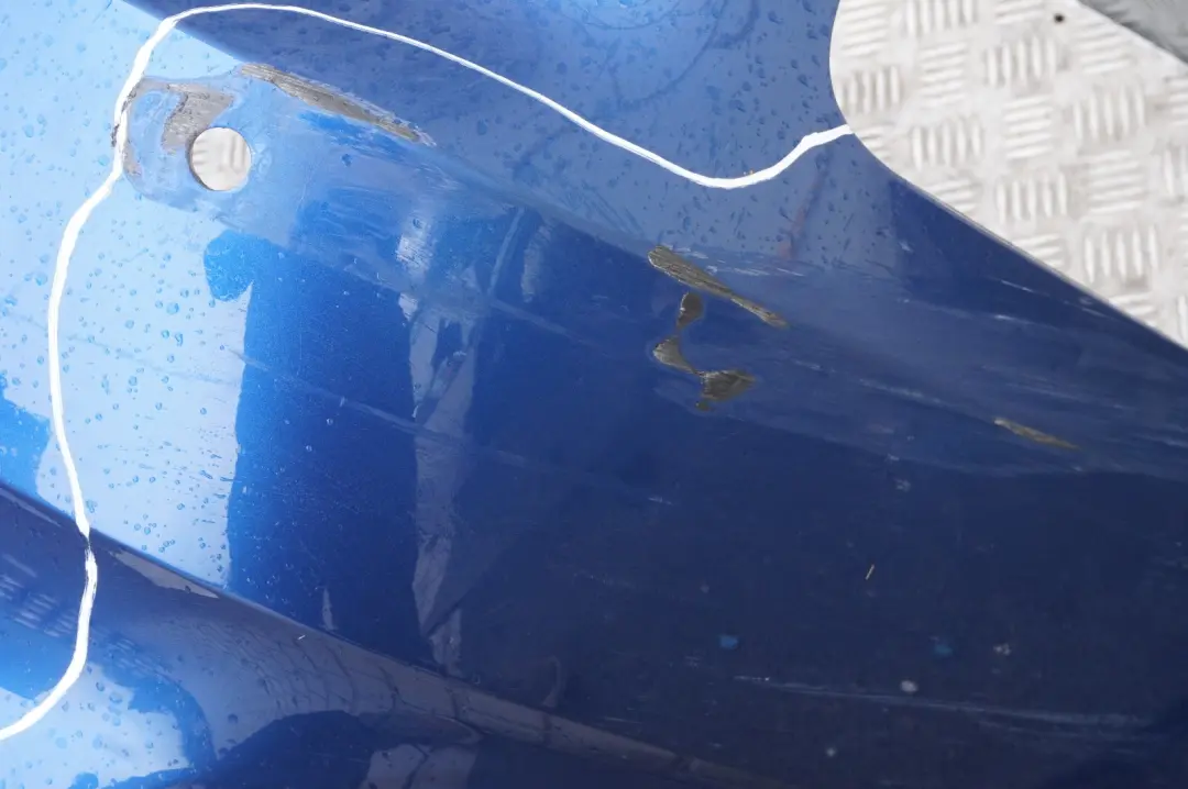 BMW 3 Series E92 E93 1 Rear Bumper Panel PDC Montegoblau Blue - A51 - SKU 0034474-MTB1 - Part number 0034474
