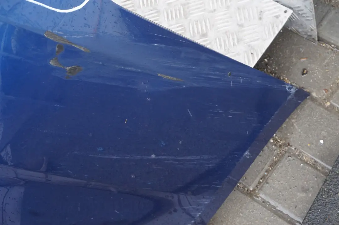 BMW 3 Series E92 E93 1 Rear Bumper Panel PDC Montegoblau Blue - A51 - SKU 0034474-MTB1 - Part number 0034474