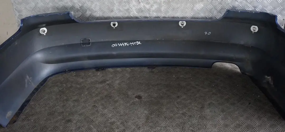Reihe E92 E93 2 Stossfänger Hinten PDC Montegoblau Blau Metallic - A51 für BMW 3 mit Teilenummer 0034474 BMW 3 Reihe E92 E93 2 Stossfänger Hinten PDC Montegoblau Blau Metallic - A51 - SKU 0034474-MTB2 - Teilenummer 0034474