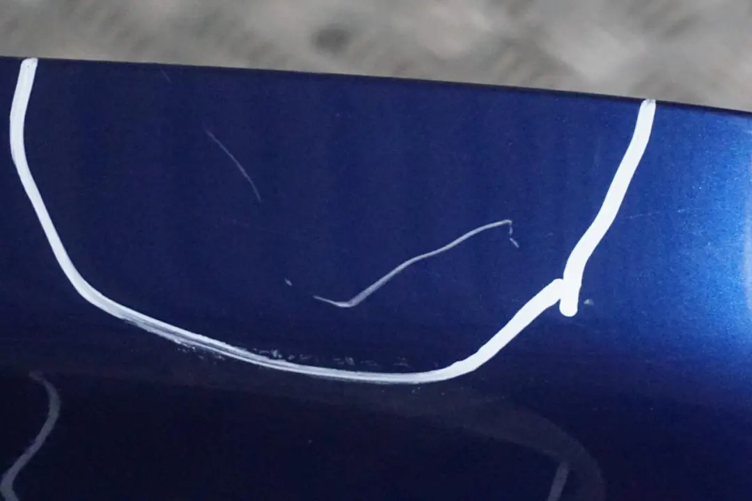 BMW 3 Series E92 E93 3 Rear Bumper Panel PDC Montegoblau Montego Blue - SKU 0034474-MTB3 - Part number 0034474