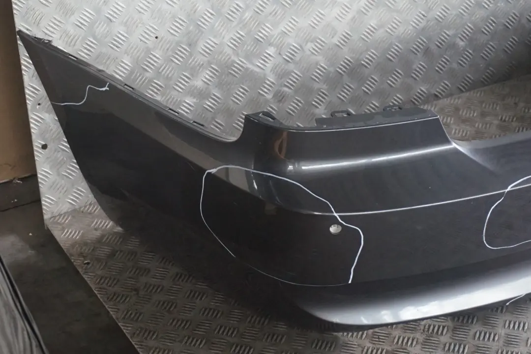 BMW 3 Series E92 E93 Rear Bumper Panel PDC Sparkling Graphite Metallic - A22 - SKU 0034474-SG - Part number 0034474