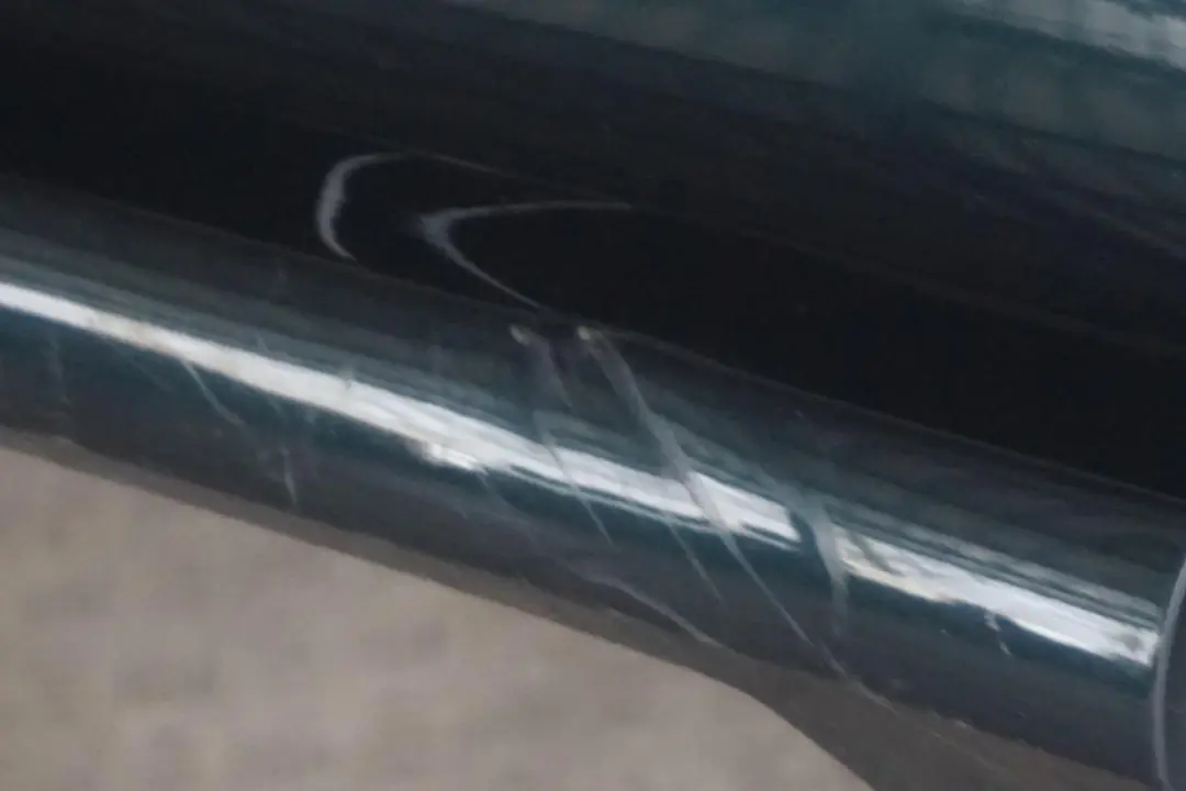 BMW 3 Series E92 E93 335d 335i Rear Bumper Panel PDC Tiefgruen Deep Green - A43 - SKU 0034475-TG - Part number 0034474