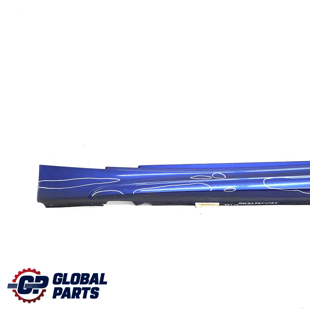 BMW E81 E82 E88 5 M Sport Listello Portiera Apertura SX le Mans Blu - 381 - SKU 0034731-LMB5 - Numero di parte 0034731