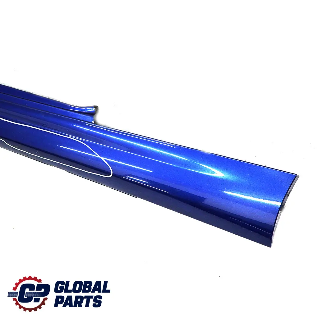 BMW 1 E81 E82 E88 5 M Sport Sill Strip Side Skirt Left N/S Le Mans Blue - 381 - SKU 0034731-LMB5 - Part number 0034731
