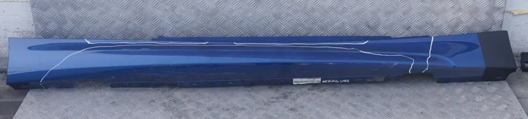 BMW E81 E82 E88 M Sport Bas de Porte Lack. Droite le Mans Bleu - SKU 0034732-LMB2 - Numéro de pièce 0034732