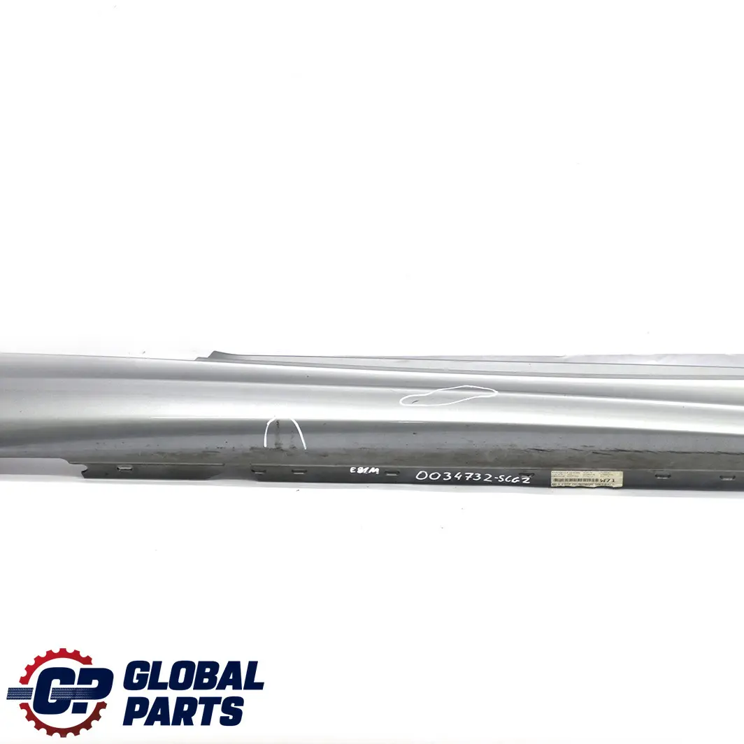 BMW E81 E82 E88 M Sport Bas de Porte Seuil Droite Spacegrau Gris A52 - SKU 0034732-SCG2 - Numéro de pièce 0034732