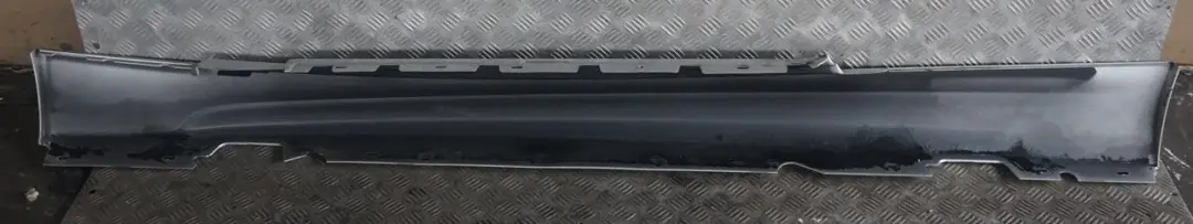 BMW 1 E81 E82 E88 M Sport Sill Strip Skirt Right O/S Titansilber Silver - 354 - SKU 0034732-TS2 - Part number 0034732