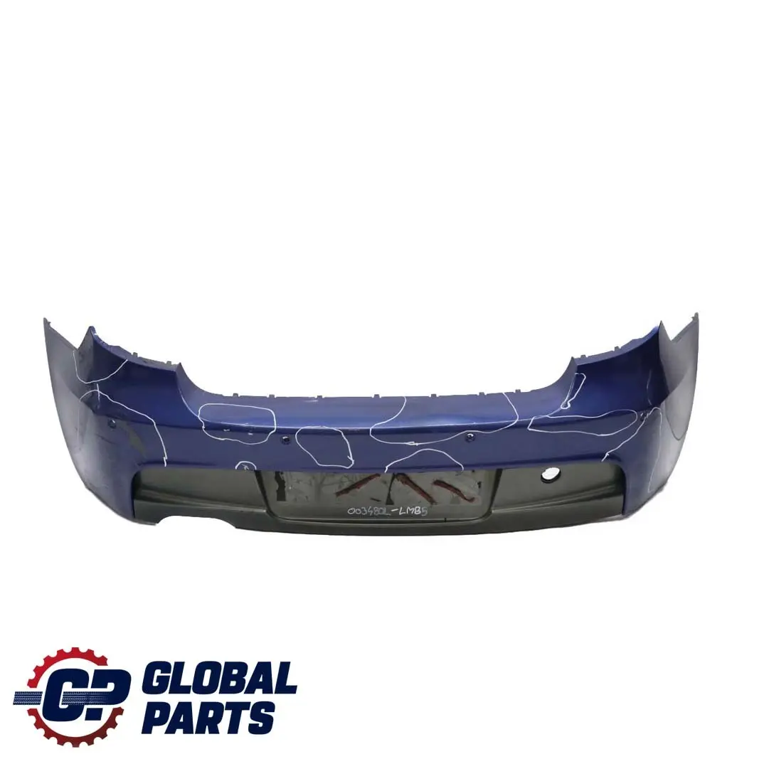 Bumper Trim Panel PDC Le Mans Blau Blue 381 to BMW E81 E87 LCI M Sport Rear with Part number 0034802 BMW E81 E87 LCI M Sport Rear Bumper Trim Panel PDC Le Mans Blau Blue 381 - SKU 0034802-LMB5 - Part number 0034802