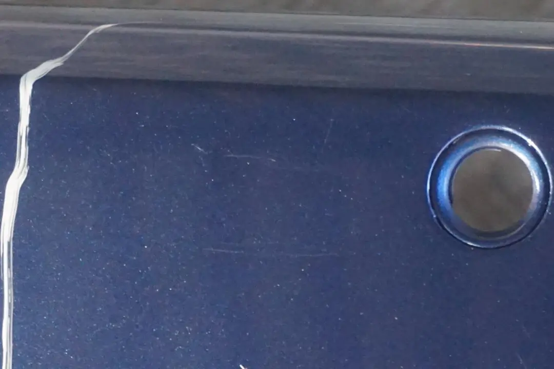 BMW 1 Series E81 E87 LCI M Sport Rear Bumper Trim Panel PDC Montegoblau Blue - SKU 0034802-MTB - Part number 0034802