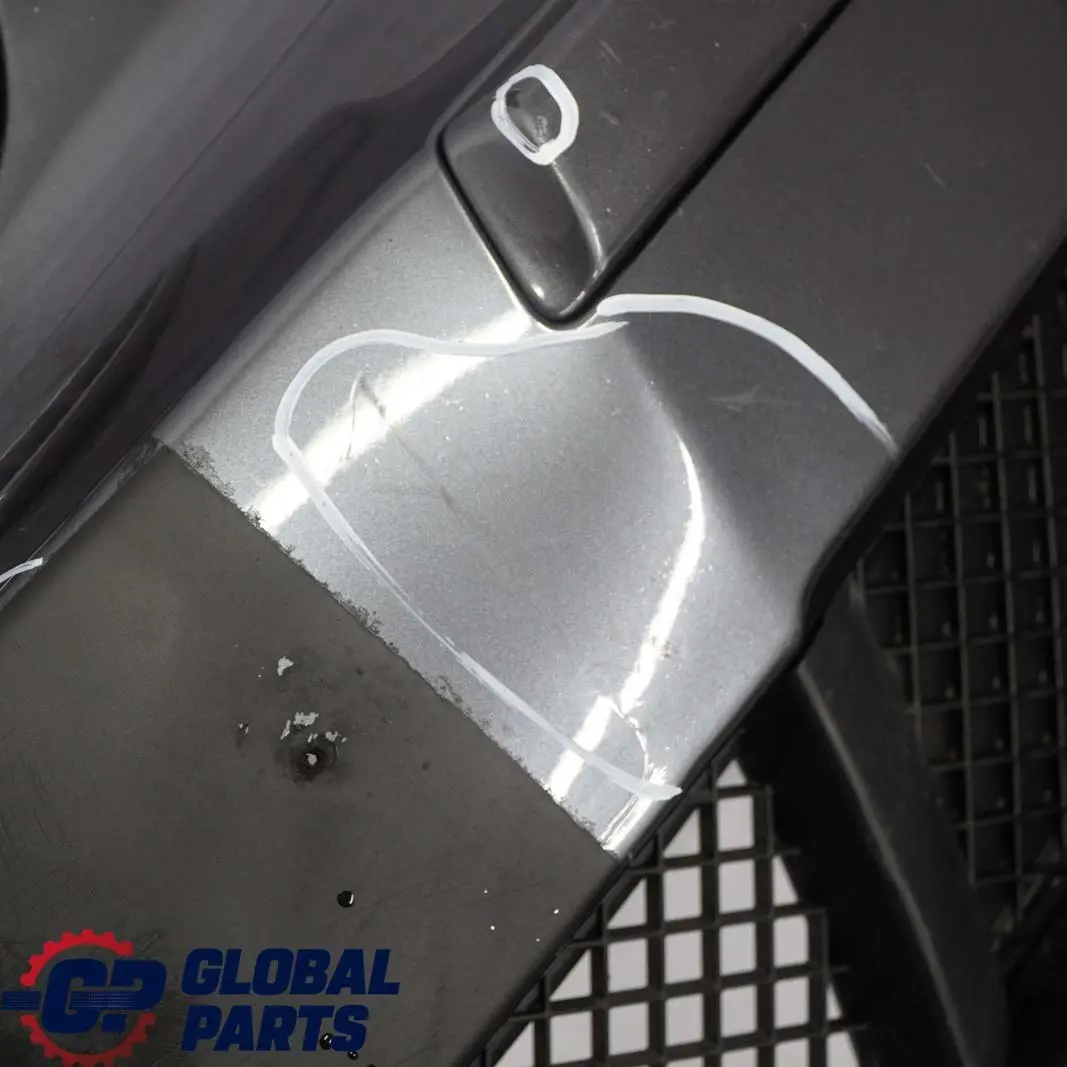 BMW 1 E81 E87 LCI 1 Complete Front Bumper Trim Panel Sparkling Graphite - A22 - SKU 0035909-SG1 - Part number 0035909