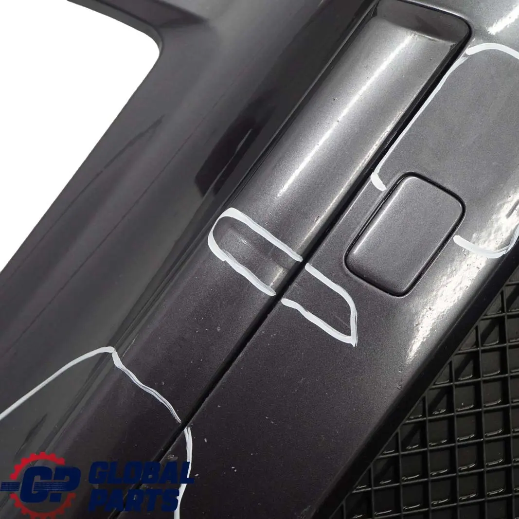 BMW 1 E81 E87 LCI 1 Complete Front Bumper Trim Panel Sparkling Graphite - A22 - SKU 0035909-SG1 - Part number 0035909