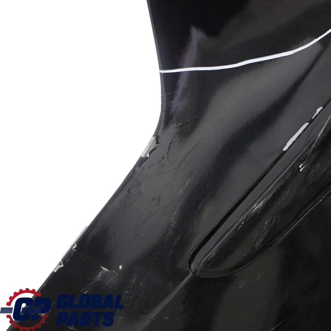 BMW 1 E81 E87 LCI 6 Rear Bumper Trim Panel PDC Black Sapphire Metallic - 475 - SKU 0035911-BS6 - Part number 0035911