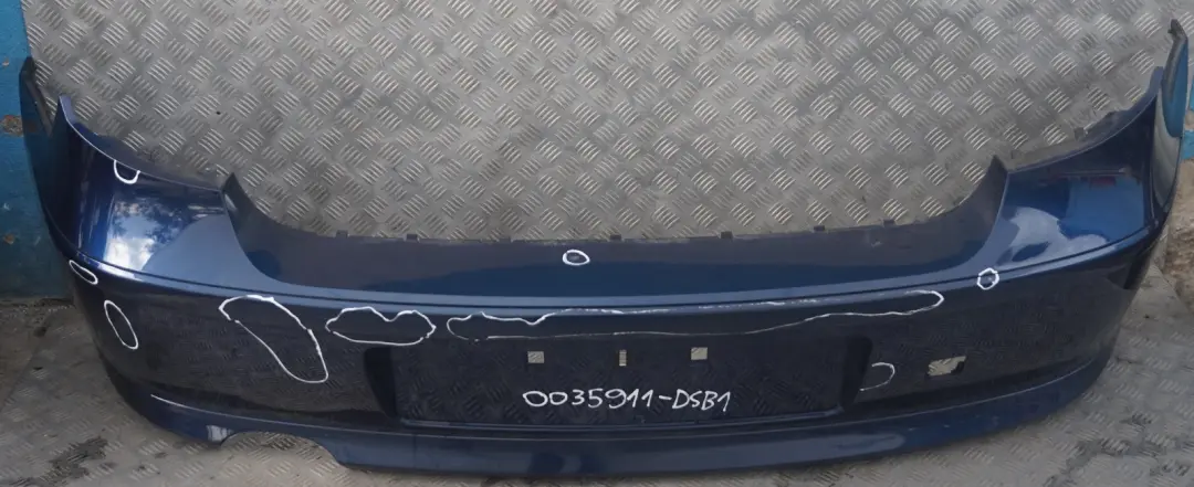 Verkleidung Stossfänger lackiert hinten Tiefseeblau für BMW 1 er 1 E81 E87 LCI mit Teilenummer 35911 BMW 1 er 1 E81 E87 LCI Verkleidung Stossfänger lackiert hinten Tiefseeblau - SKU 0035911-DSB1 - Teilenummer 35911