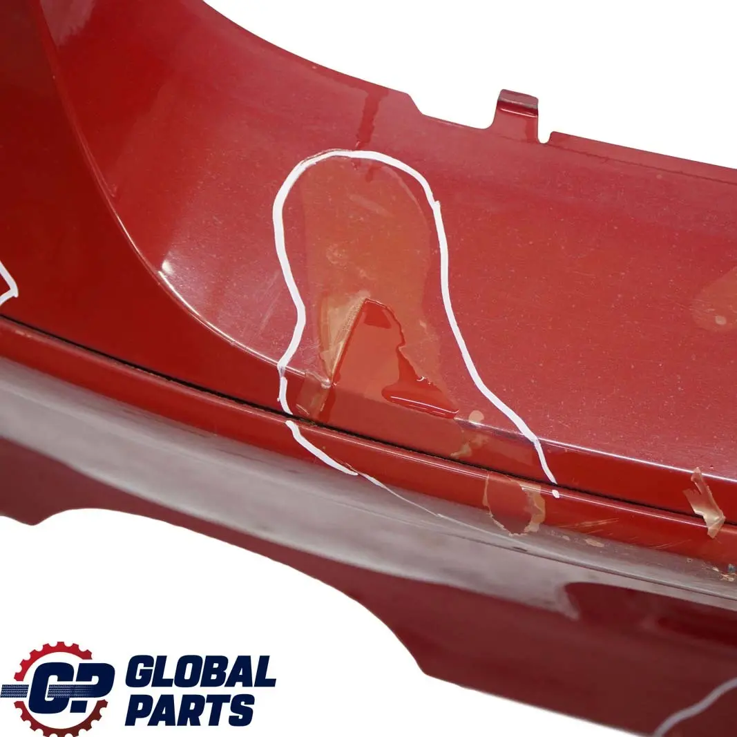 Bumper Trim Panel PDC Karmesinrot Crimson Red - A61 to BMW 1 E81 E87 LCI Rear with Part number 0035911 BMW 1 E81 E87 LCI Rear Bumper Trim Panel PDC Karmesinrot Crimson Red - A61 - SKU 0035911-KAR - Part number 0035911