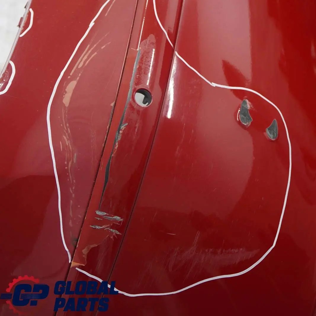 Bumper Trim Panel PDC Karmesinrot Crimson Red - A61 to BMW 1 E81 E87 LCI Rear with Part number 0035911 BMW 1 E81 E87 LCI Rear Bumper Trim Panel PDC Karmesinrot Crimson Red - A61 - SKU 0035911-KAR - Part number 0035911