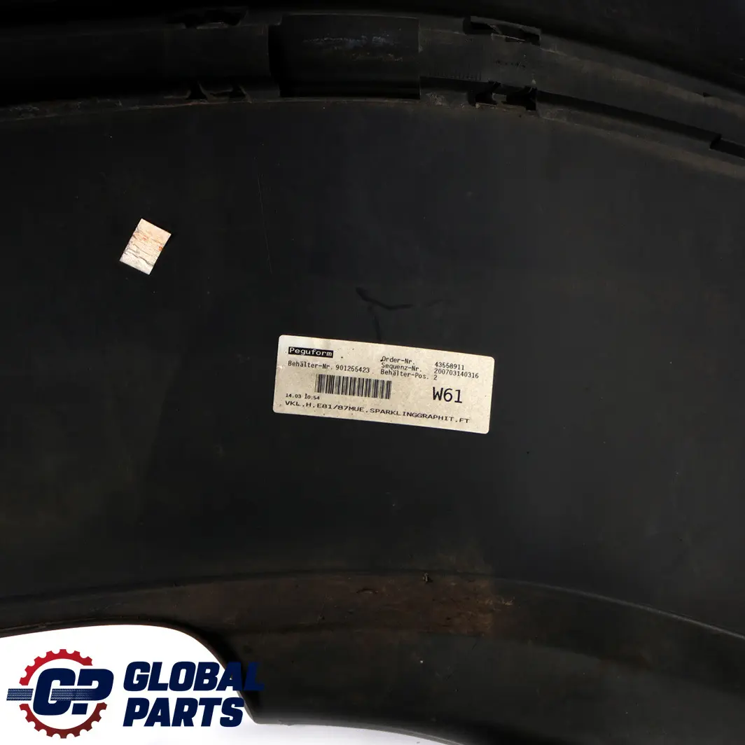 £BMW 1 Series 3 E81 E87 LCI Trim Panel Bumper Rear Sparkling Graphite Metallic to with Part number 0035911 £BMW 1 Series 3 E81 E87 LCI Trim Panel Bumper Rear Sparkling Graphite Metallic - SKU 0035911-SG - Part number 0035911