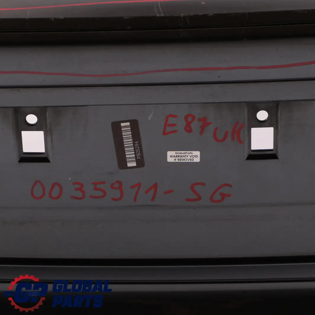 £BMW 1 Series 3 E81 E87 LCI Trim Panel Bumper Rear Sparkling Graphite Metallic to with Part number 0035911 £BMW 1 Series 3 E81 E87 LCI Trim Panel Bumper Rear Sparkling Graphite Metallic - SKU 0035911-SG - Part number 0035911