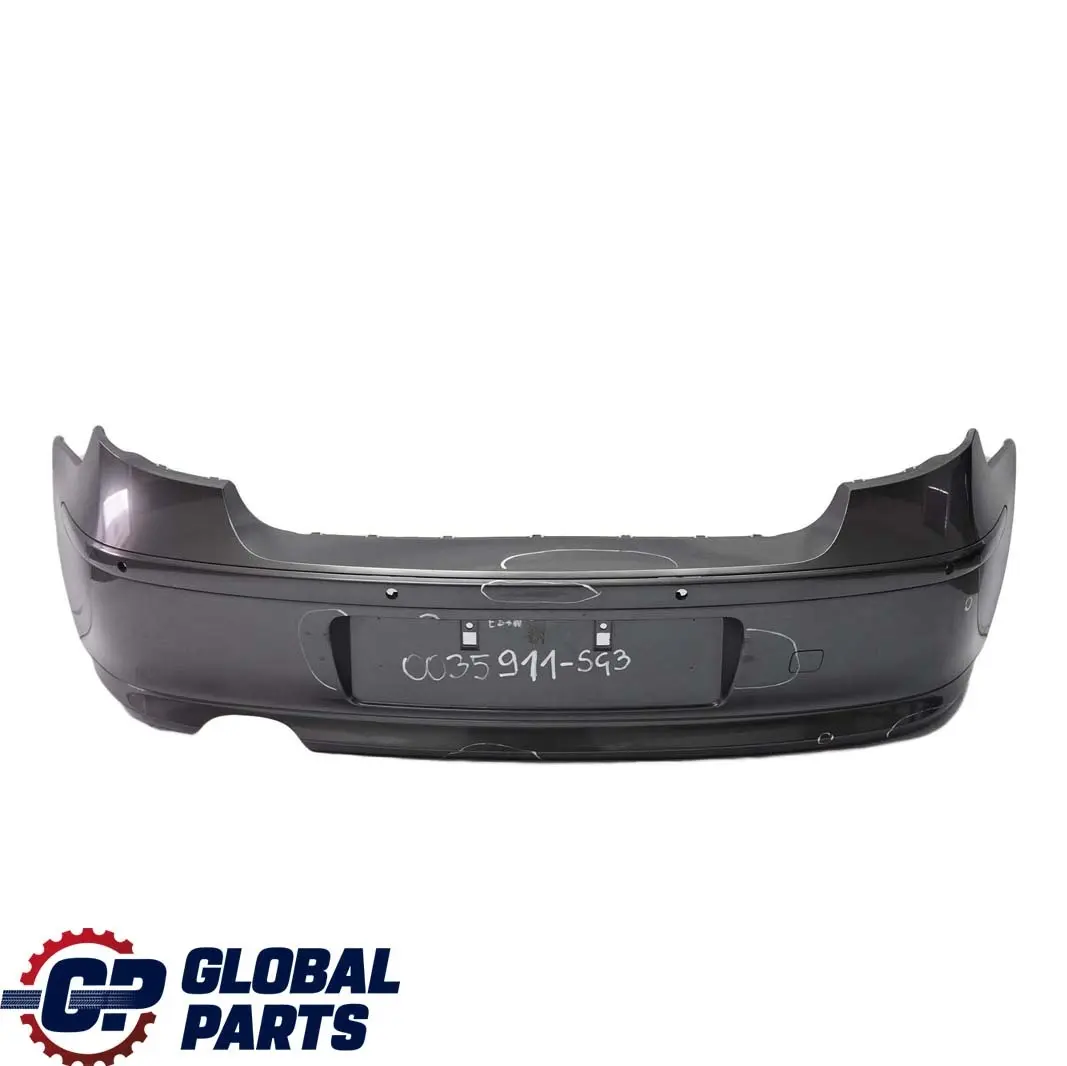 Trim Panel Bumper Rear PDC Sparkling Graphite Metallic to BMW 1 SERIES E81 E87 LCI with Part number 51120035911 BMW 1 SERIES E81 E87 LCI Trim Panel Bumper Rear PDC Sparkling Graphite Metallic - SKU 0035911-SG3 - Part number 51120035911