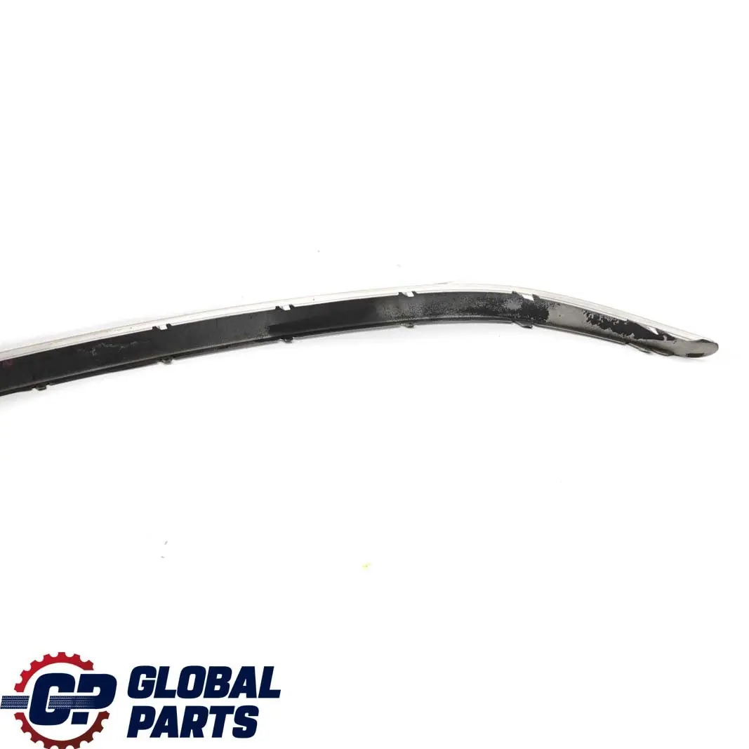 BMW E81 E87 LCI Banda De Friccion Parachoques Trasero Negro Titan Plata - 354 - SKU 0035912-TS1 - Número de pieza 0035912