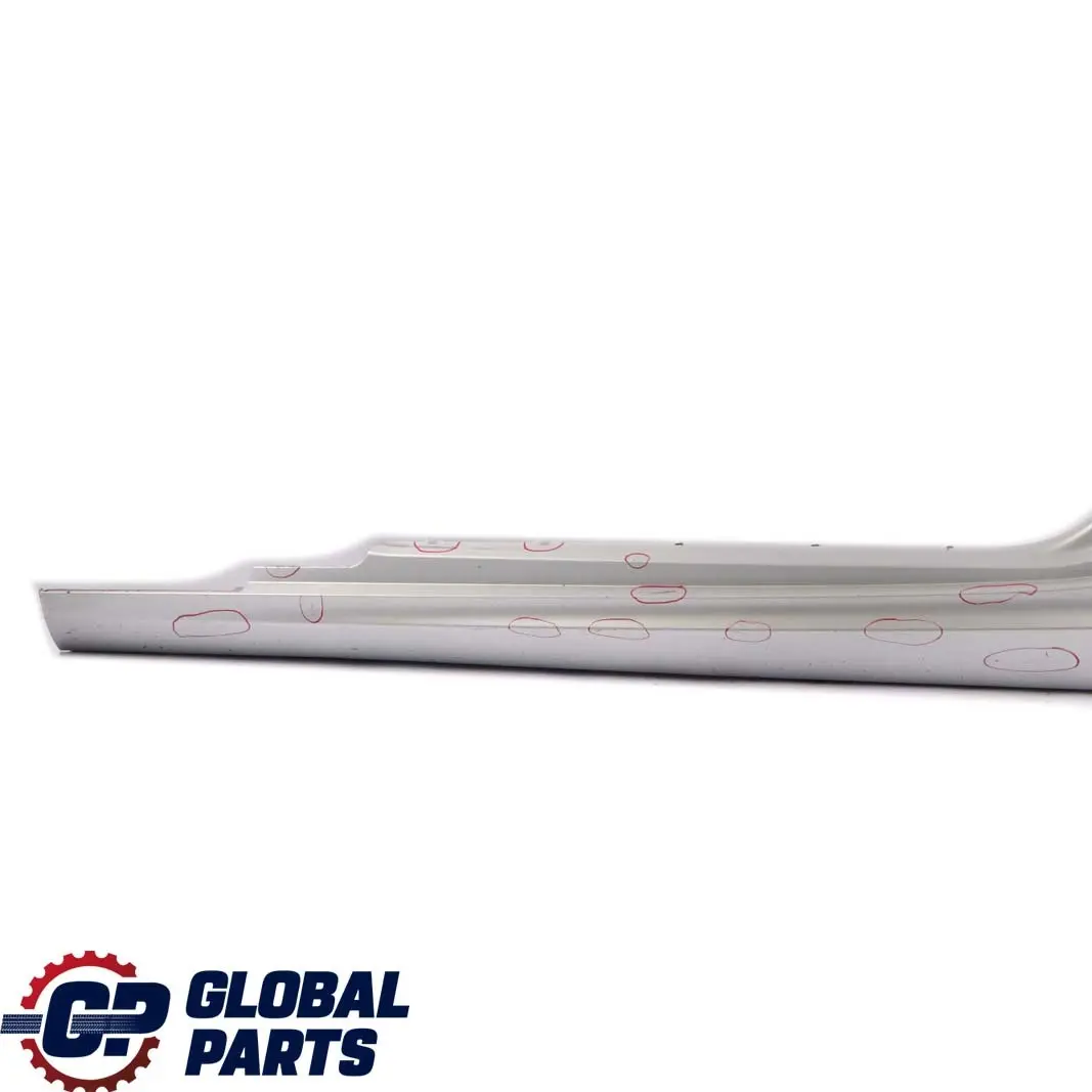 BMW E92 E93 M Sport Sill Strip Side Skirt Cover Left N/S Titansilber Silver - SKU 0036123-TS2 - Part number 0036123