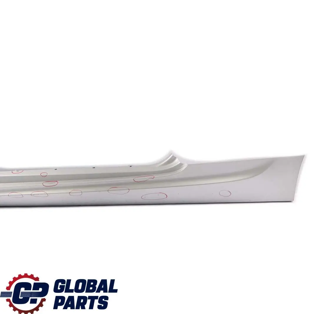 BMW E92 E93 M Sport Sill Strip Side Skirt Cover Left N/S Titansilber Silver - SKU 0036123-TS2 - Part number 0036123