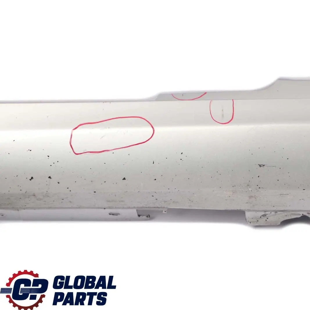 BMW E92 E93 M Sport Sill Strip Side Skirt Cover Left N/S Titansilber Silver - SKU 0036123-TS2 - Part number 0036123
