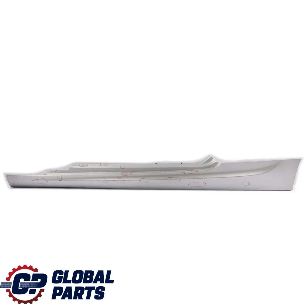 Sill Strip Side Skirt Cover Left N/S Titansilber Silver to BMW E92 E93 M Sport with Part number 0036123 BMW E92 E93 M Sport Sill Strip Side Skirt Cover Left N/S Titansilber Silver - SKU 0036123-TS2 - Part number 0036123