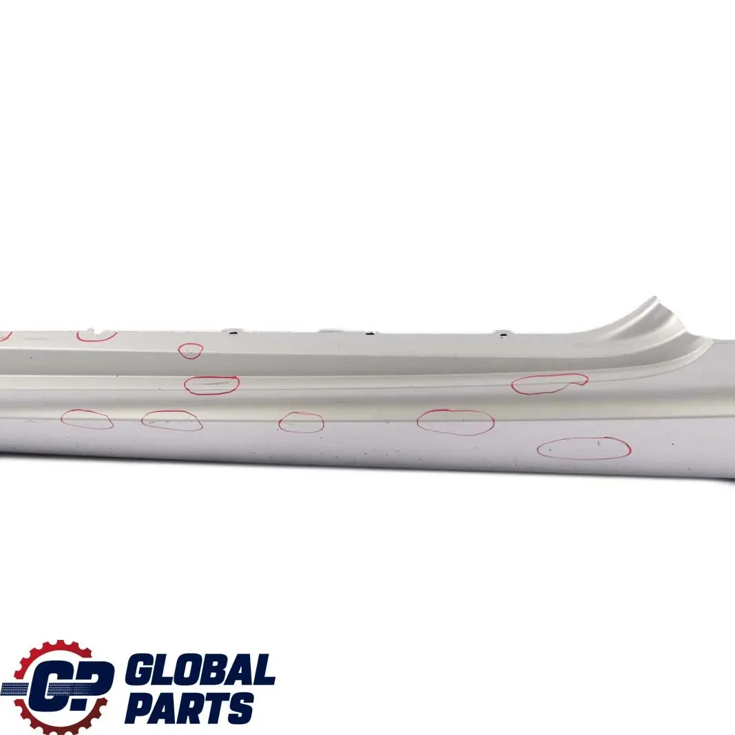 BMW E92 E93 M Sport Sill Strip Side Skirt Cover Left N/S Titansilber Silver - SKU 0036123-TS2 - Part number 0036123