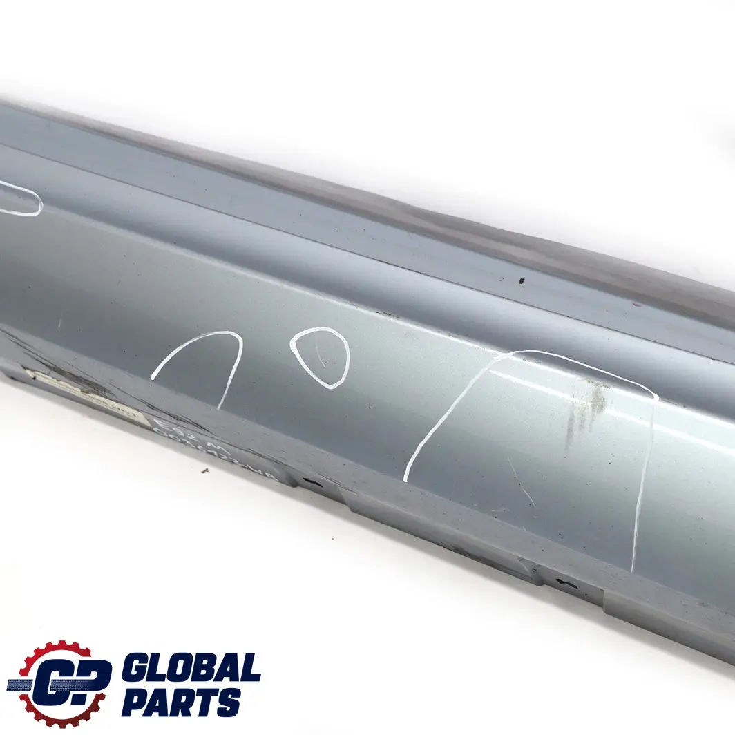 BMW 3 er E92 E93 M Sport Schwellerleiste Links Bluewater Wasserblau - 896 - SKU 0036123-WB - Teilenummer 0036123