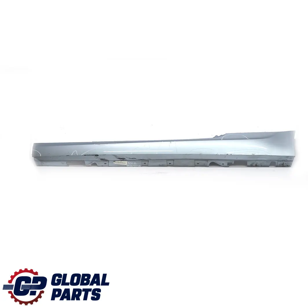 Sill Strip Side Skirt Cover Left N/S Bluewater Blue - 896 to BMW 3 E92 E93 M Sport with Part number 0036123 BMW 3 E92 E93 M Sport Sill Strip Side Skirt Cover Left N/S Bluewater Blue - 896 - SKU 0036123-WB - Part number 0036123