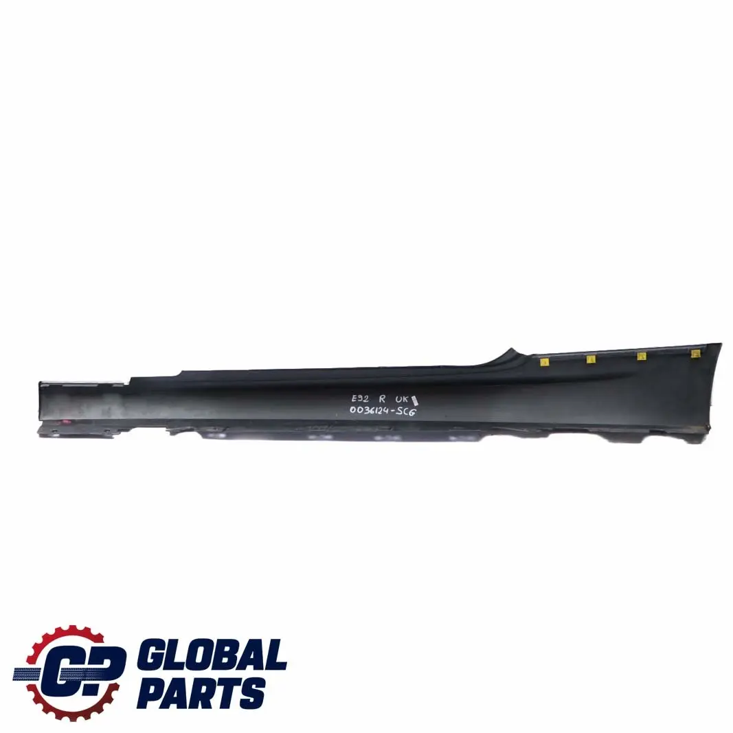 BMW 3 Series E92 E93 M Sport Sill Strip Side Skirt Right O/S Spacegrau Grey - SKU 0036124-SCG - Part number 36124