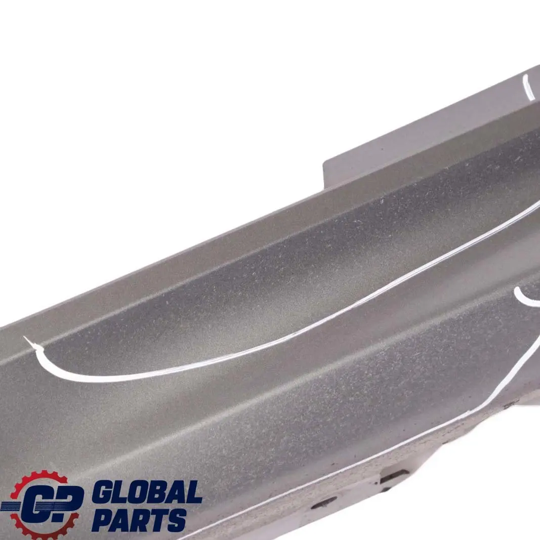 Sill Strip Side Skirt Left N/S Spacegrau Grey Metallic - A52 to BMW 3 E92 M3 Coupe with Part number 0037011 BMW 3 E92 M3 Coupe Sill Strip Side Skirt Left N/S Spacegrau Grey Metallic - A52 - SKU 0036125-SCG - Part number 0037011