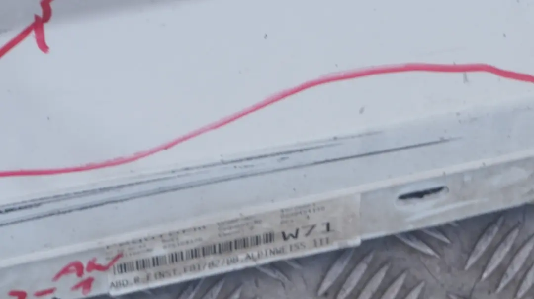 Listello Portiera Apertura Gonna Destra Bianco Alpino 3 - per BMW E81 E82 E88 con numero di parte 0036142 BMW E81 E82 E88 Listello Portiera Apertura Gonna Destra Bianco Alpino 3 - - SKU 0036142-AW1 - Numero di parte 0036142