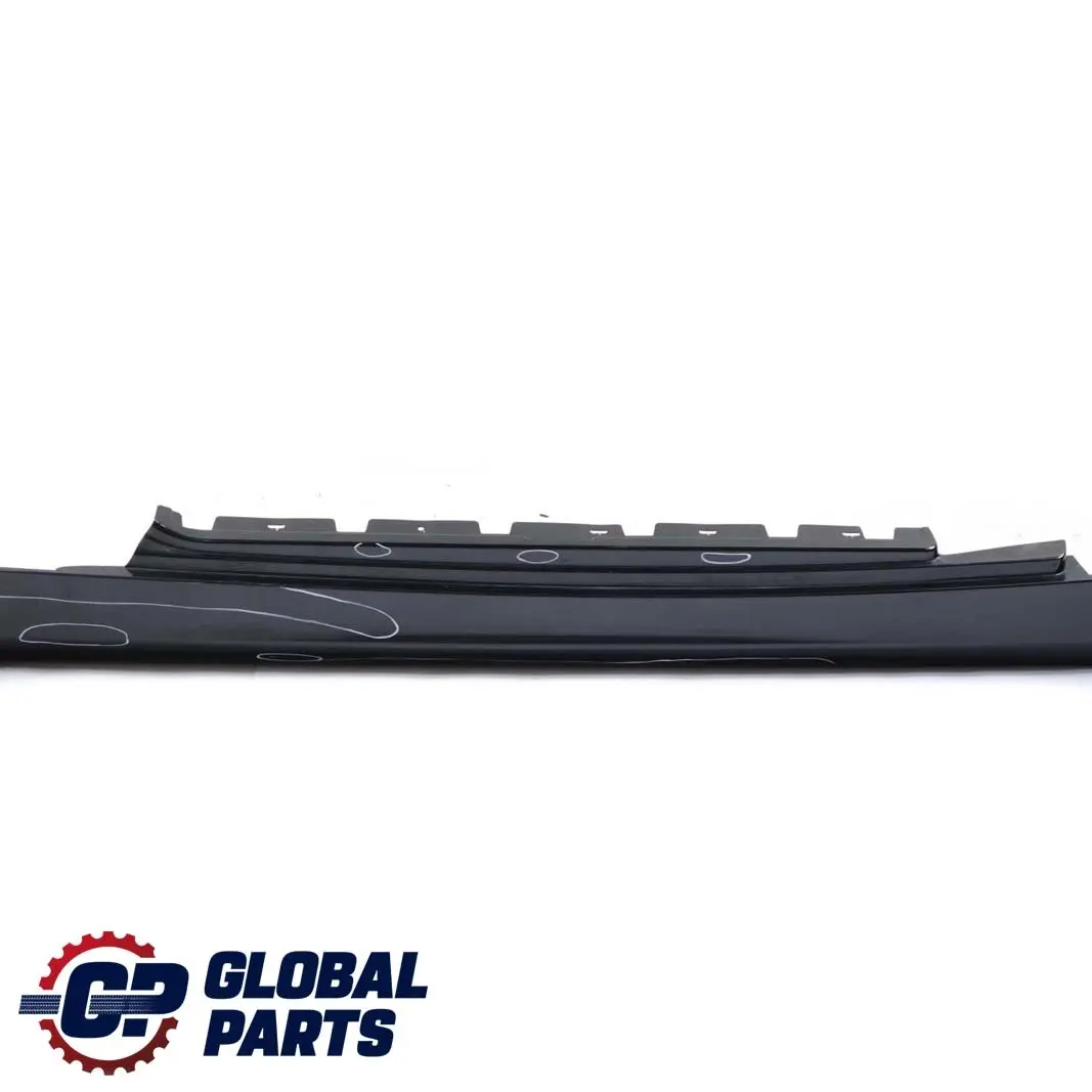 BMW E81 E82 E88 Sill Strip Side Skirt Right O/S Black Sapphire Metallic - SKU 0036142-BS4 - Part number 0036142