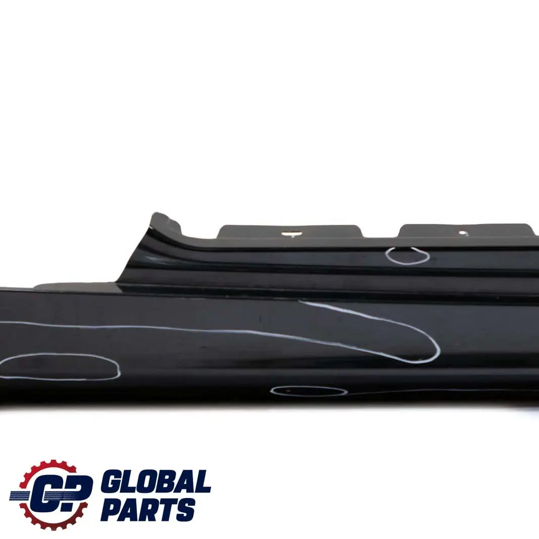 BMW E81 E82 E88 Sill Strip Side Skirt Right O/S Black Sapphire Metallic - SKU 0036142-BS4 - Part number 0036142