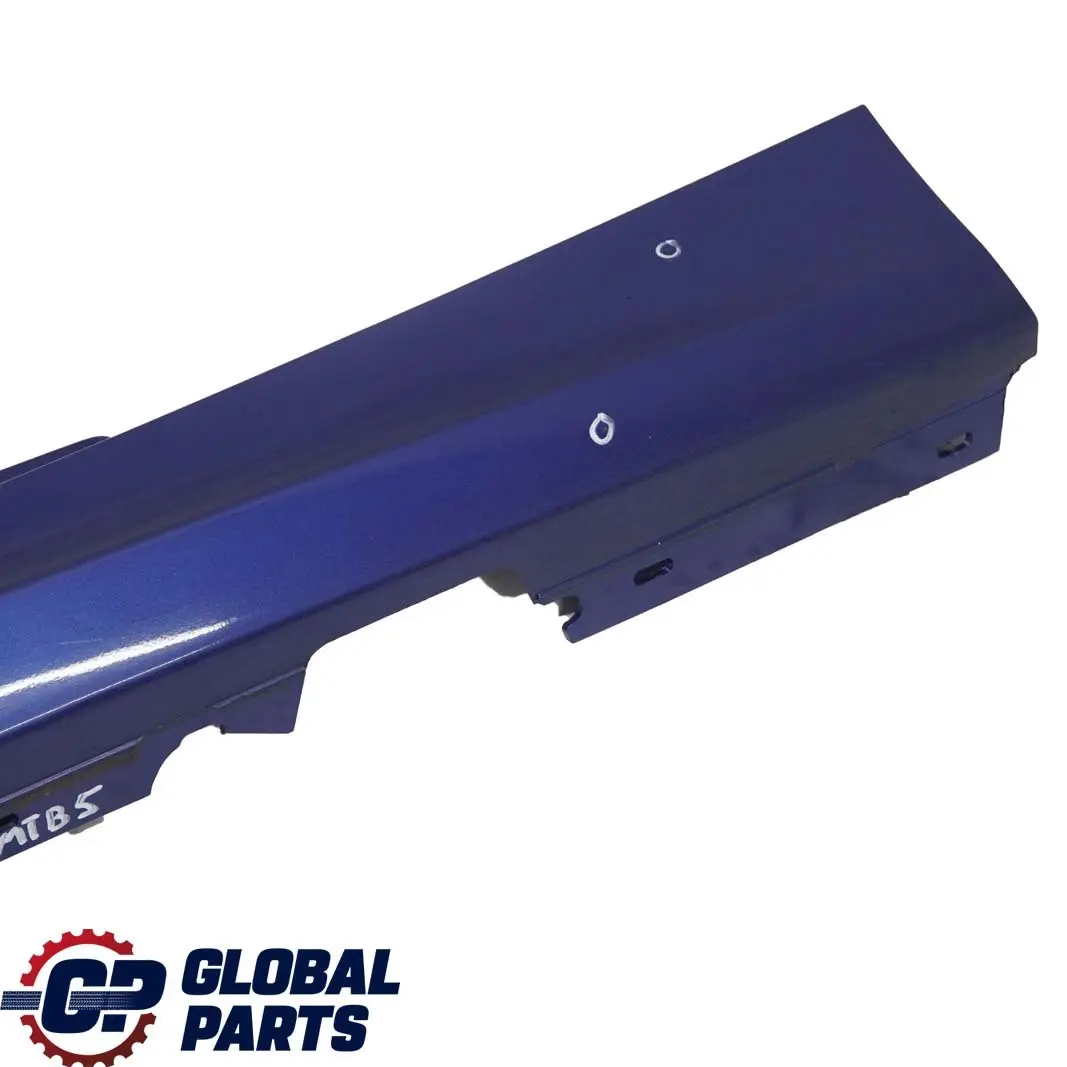 BMW 1 E81 E82 E88 5 Sill Strip Side Skirt Right O/S Montegoblau Blue - A51 - SKU 0036142-MTB5 - Part number 0036142