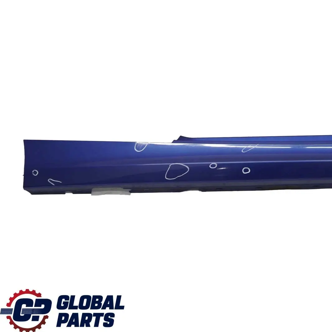 BMW 1 E81 E82 E88 5 Sill Strip Side Skirt Right O/S Montegoblau Blue - A51 - SKU 0036142-MTB5 - Part number 0036142