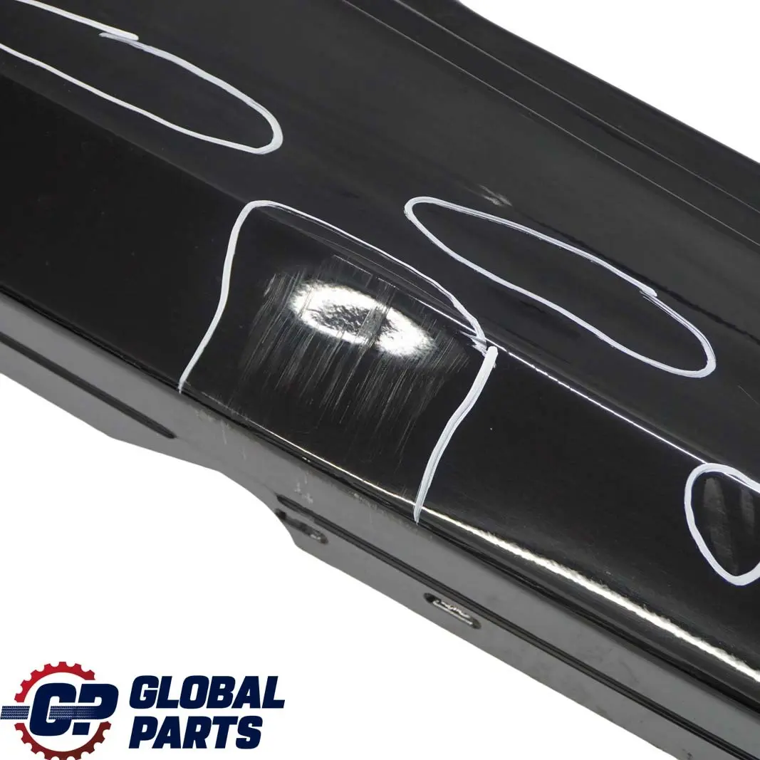 BMW 1 E81 E82 E88 7 Sill Strip Side Skirt Right O/S Schwarz 2 Black - 668 - SKU 0036142-SCH7 - Part number 0036142