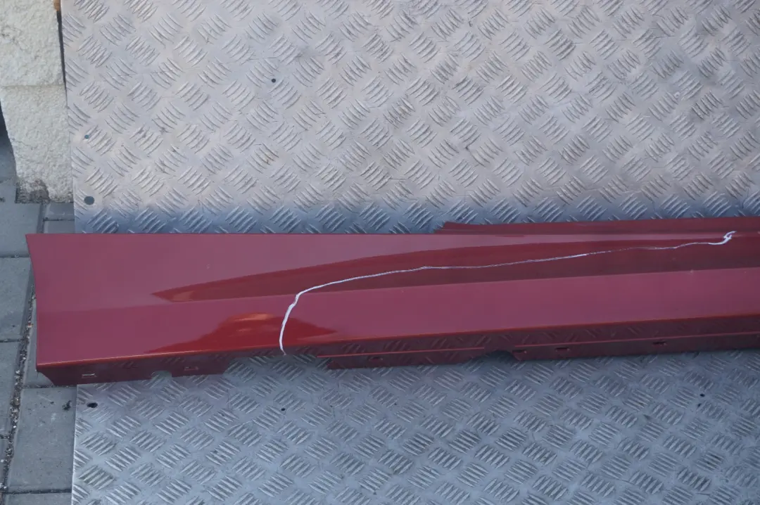BMW 1 Series E81 E82 E88 Sill Strip Side Skirt Right O/S Sedonarot Red - A79 - SKU 0036142-SED - Part number 0036142