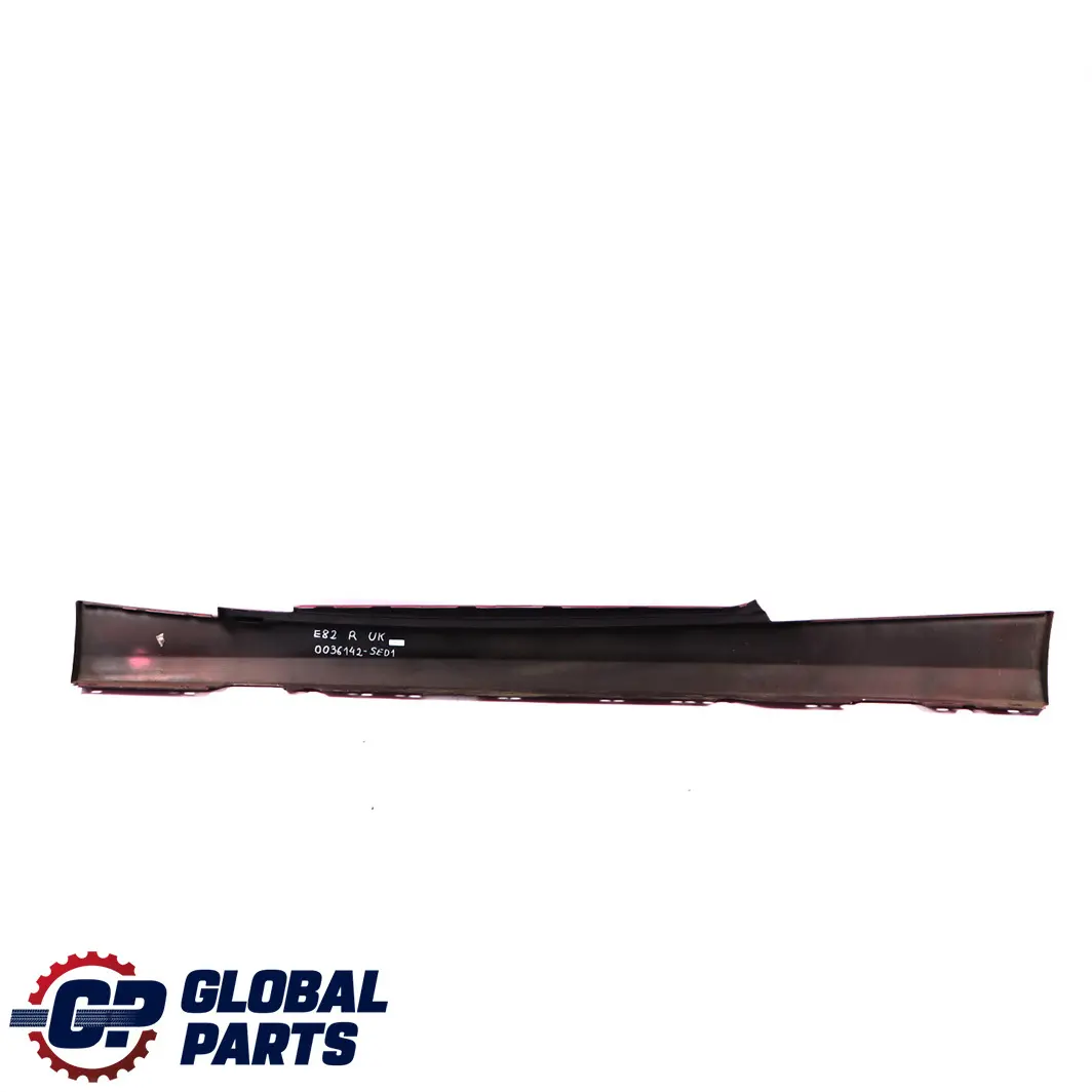 Sill Strip Side Skirt Right O/S Sedonarot Red to BMW 1 Series E81 E82 E88 Cover with Part number 0036142 BMW 1 Series E81 E82 E88 Cover Sill Strip Side Skirt Right O/S Sedonarot Red - SKU 0036142-SED1 - Part number 0036142