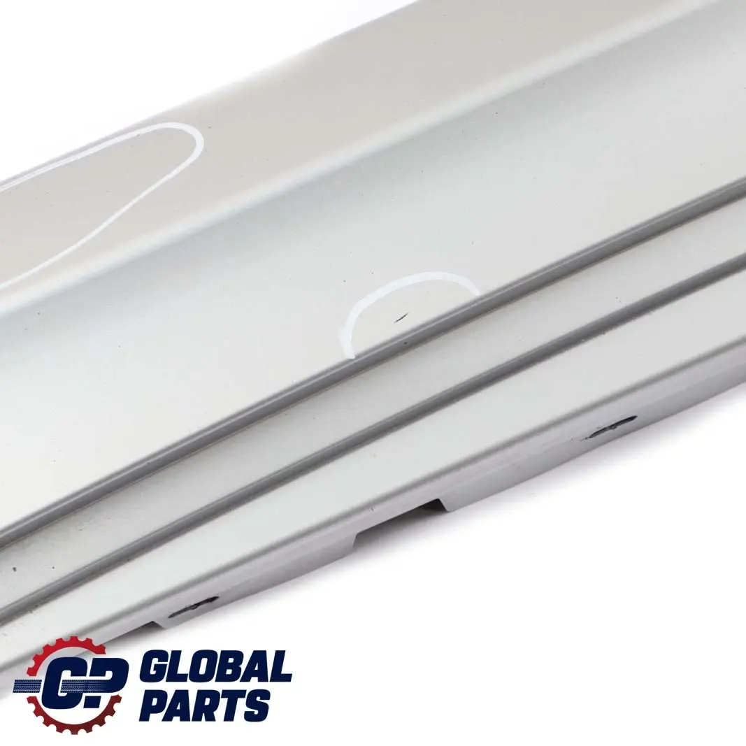 Sill Strip Side Skirt Right O/S Titansilber Titan Silver - 354 to BMW E81 E82 E88 with Part number 0036142 BMW E81 E82 E88 Sill Strip Side Skirt Right O/S Titansilber Titan Silver - 354 - SKU 0036142-TS4 - Part number 0036142