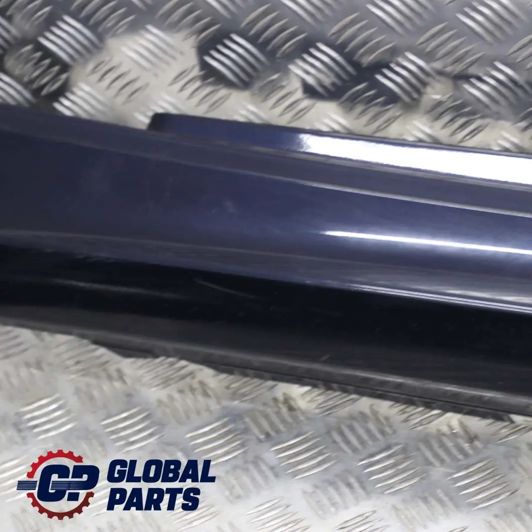 BMW 1 er E81 E82 E88 Schwellerleiste Blende Schweller links Monacoblau Blau A35 - SKU 0036143-MB - Teilenummer 51770036143
