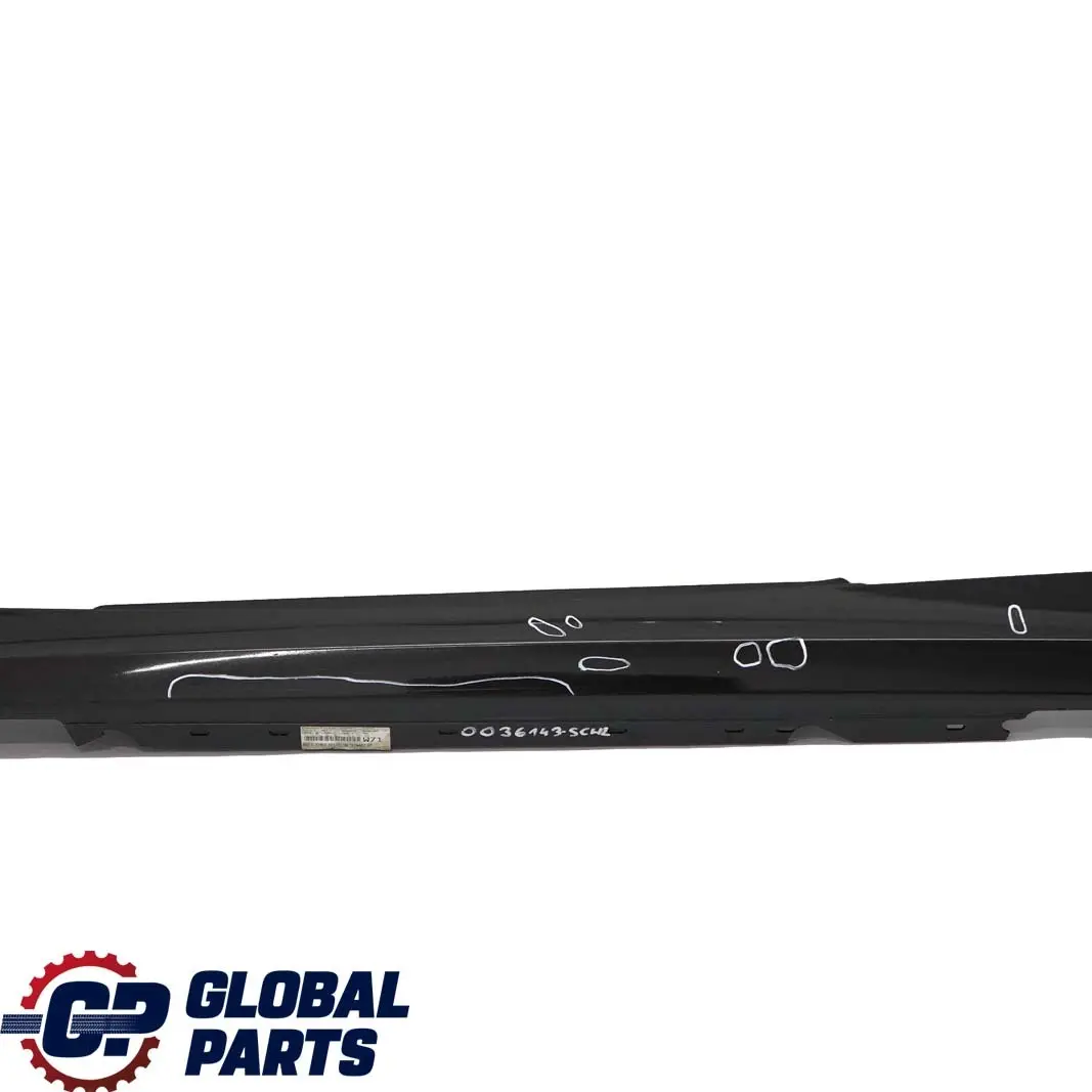 BMW 1 E81 E82 Nakładka listwa próg lewy schwarz II - SKU 0036143-SCH2 - Numer Części 0036143